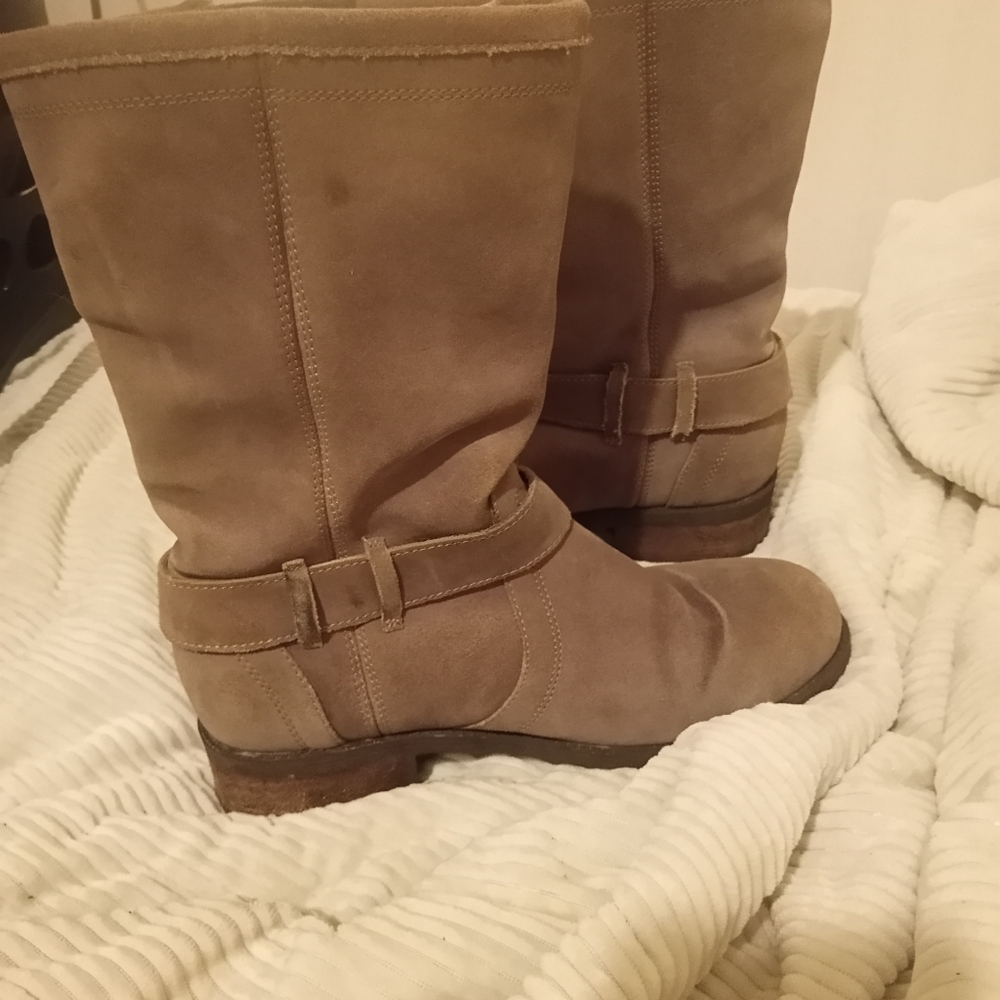 Women's Tan Suede Boots by UGG